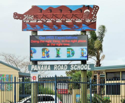 Electronic Digital LED Sign Panama Rd School